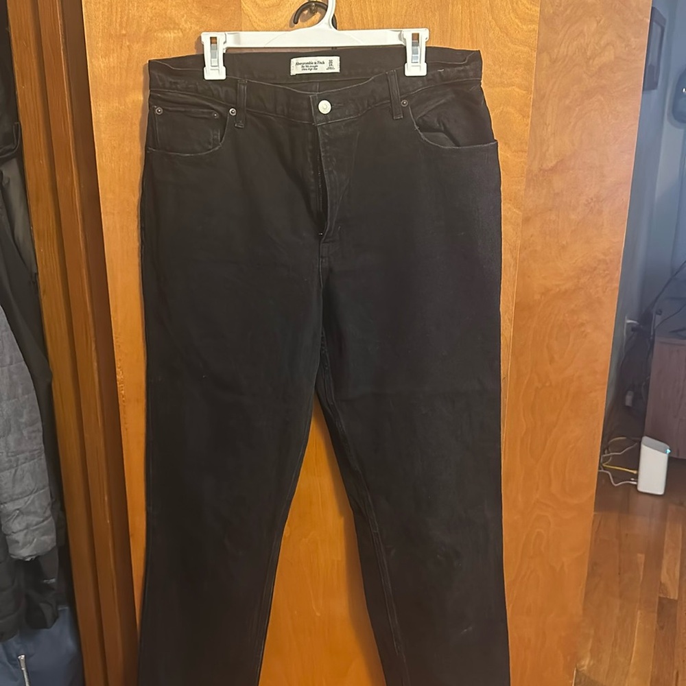 Abercrombie jeans 90s straight ultra high rise